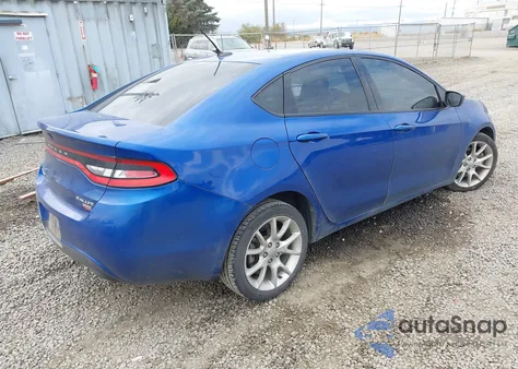 2013 Dodge Dart Rallye from USA, damaged, VIN 1C3CDFBH4DD256815